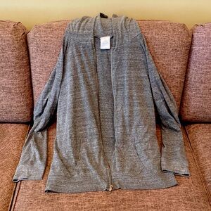 Phat Buddha Gray Zip Up